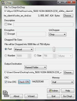 Click to view Chop 1.6 screenshot